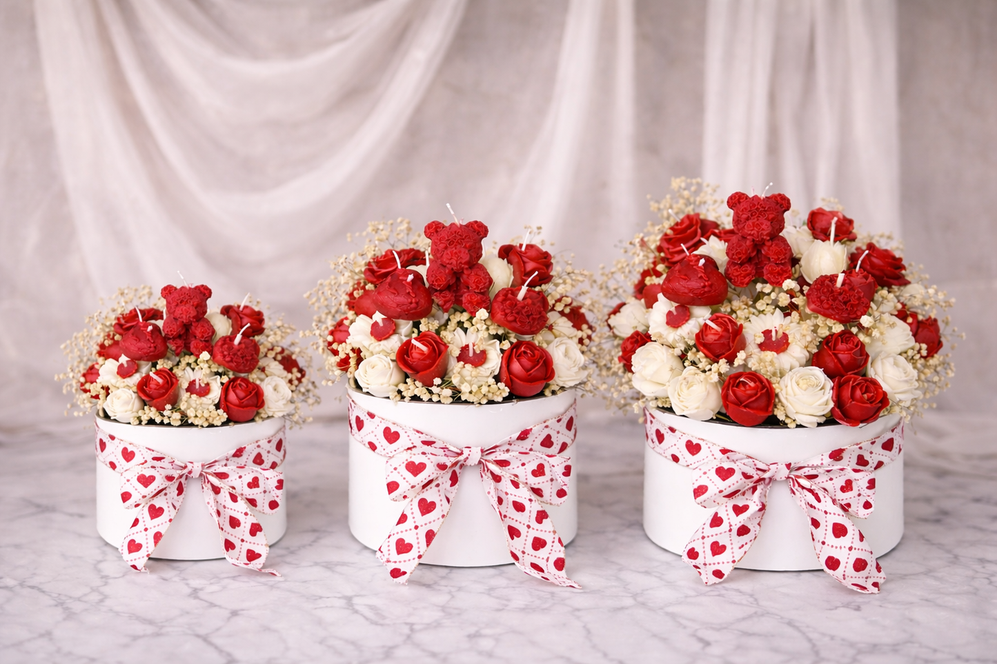 Forever Yours Candle Bouquet