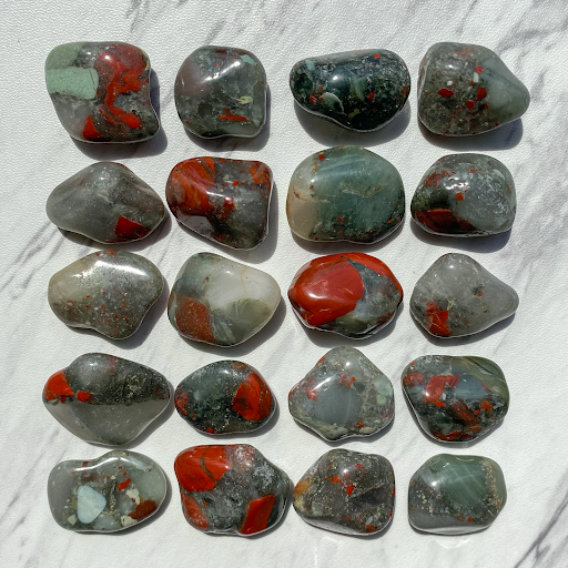 African Bloodstone Gemstone