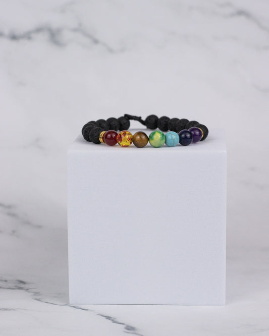 Chakra Diffuser Bracelet (adjustable)