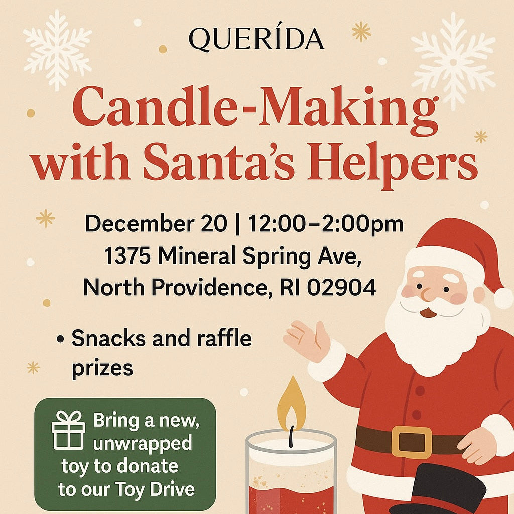 🎄 Candle-Making with Santa’s Helpers at QUERÍDA