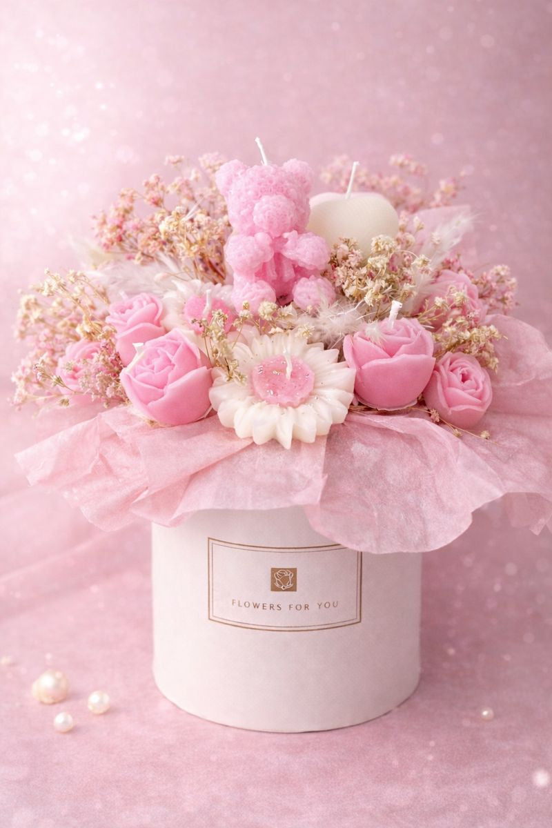 Candle Flower Bouquet