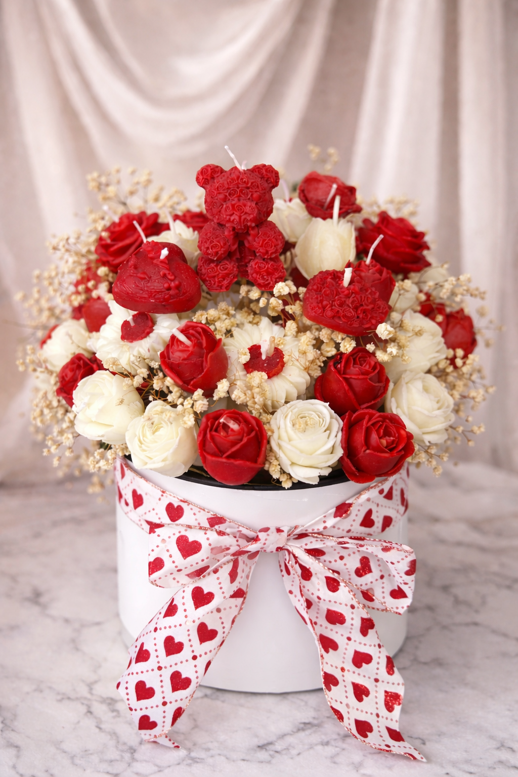 Forever Yours Candle Bouquet