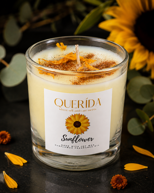 Sunflower Candle