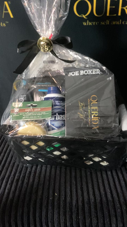 Beard Kit Self-Care Holiday Basket